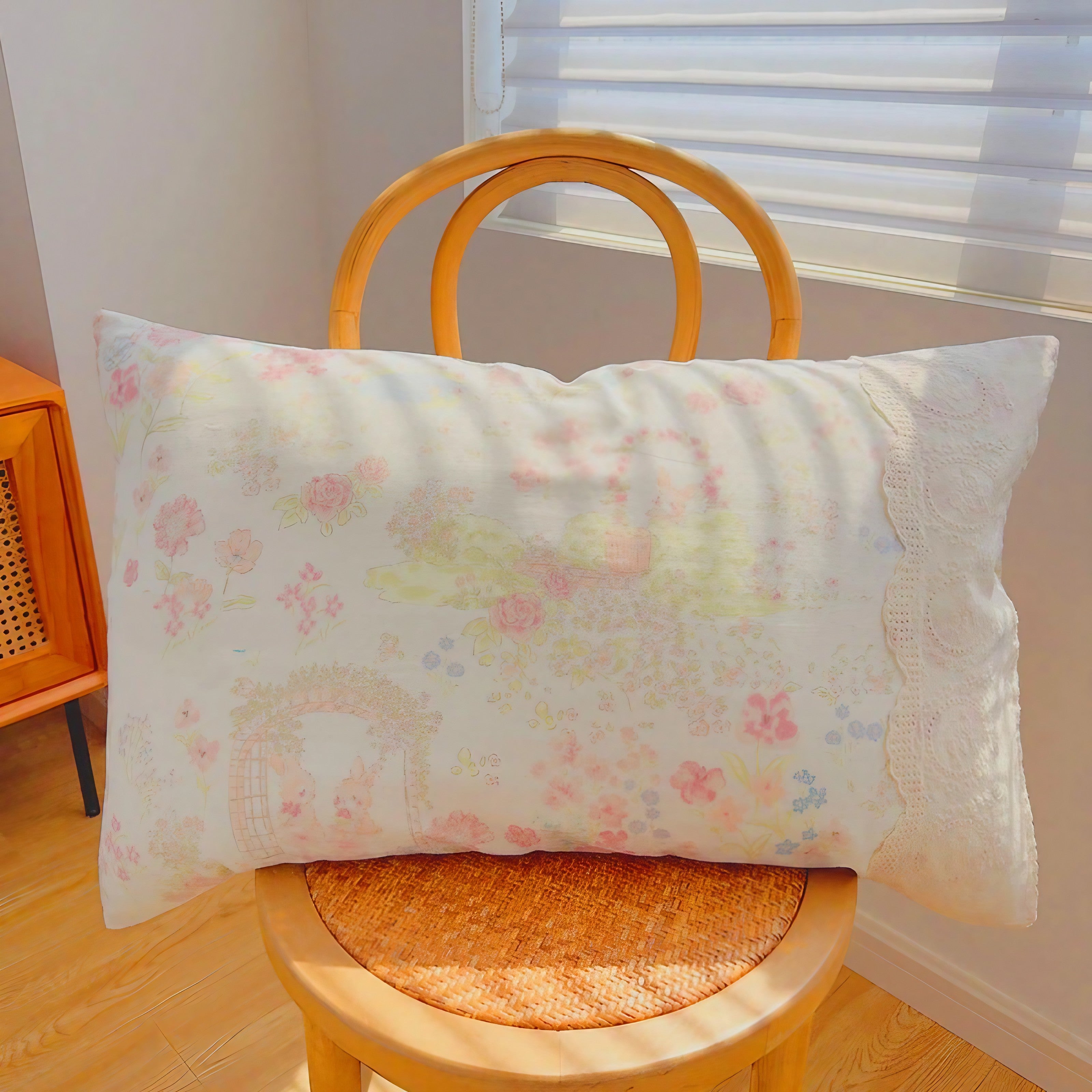 Lace Bloom Pillowcase