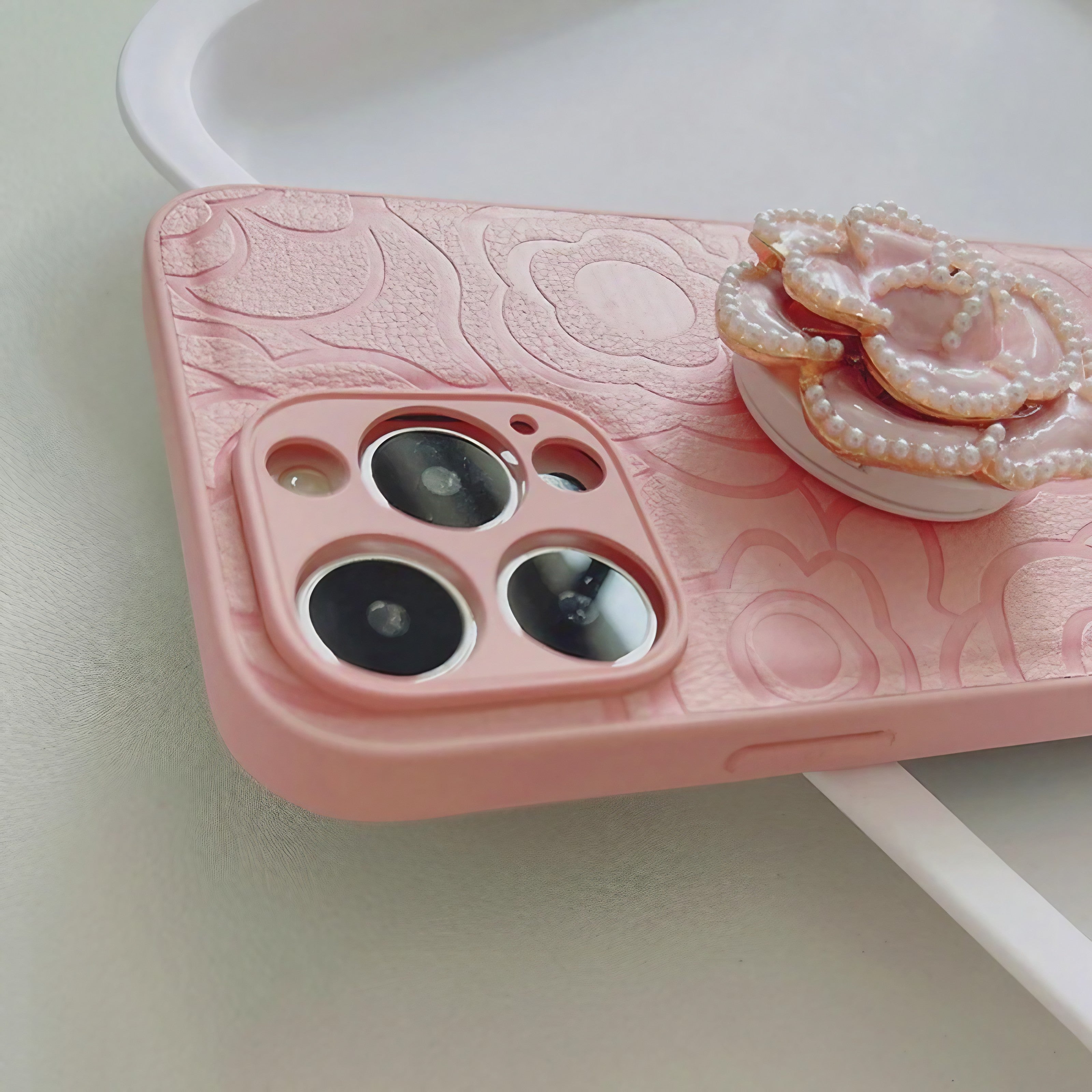 Camellia Pearl Case