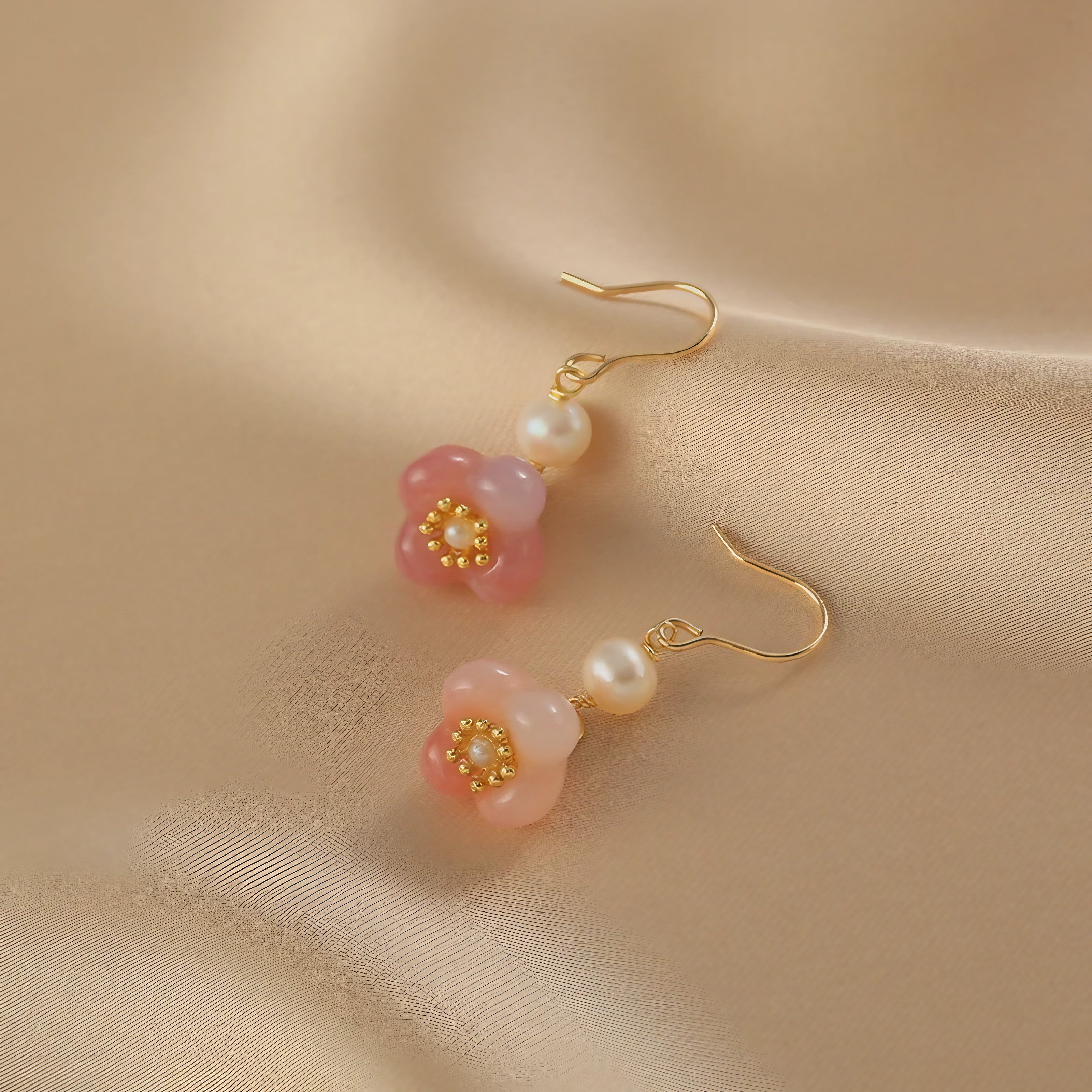 Cherry Pearl Earrings