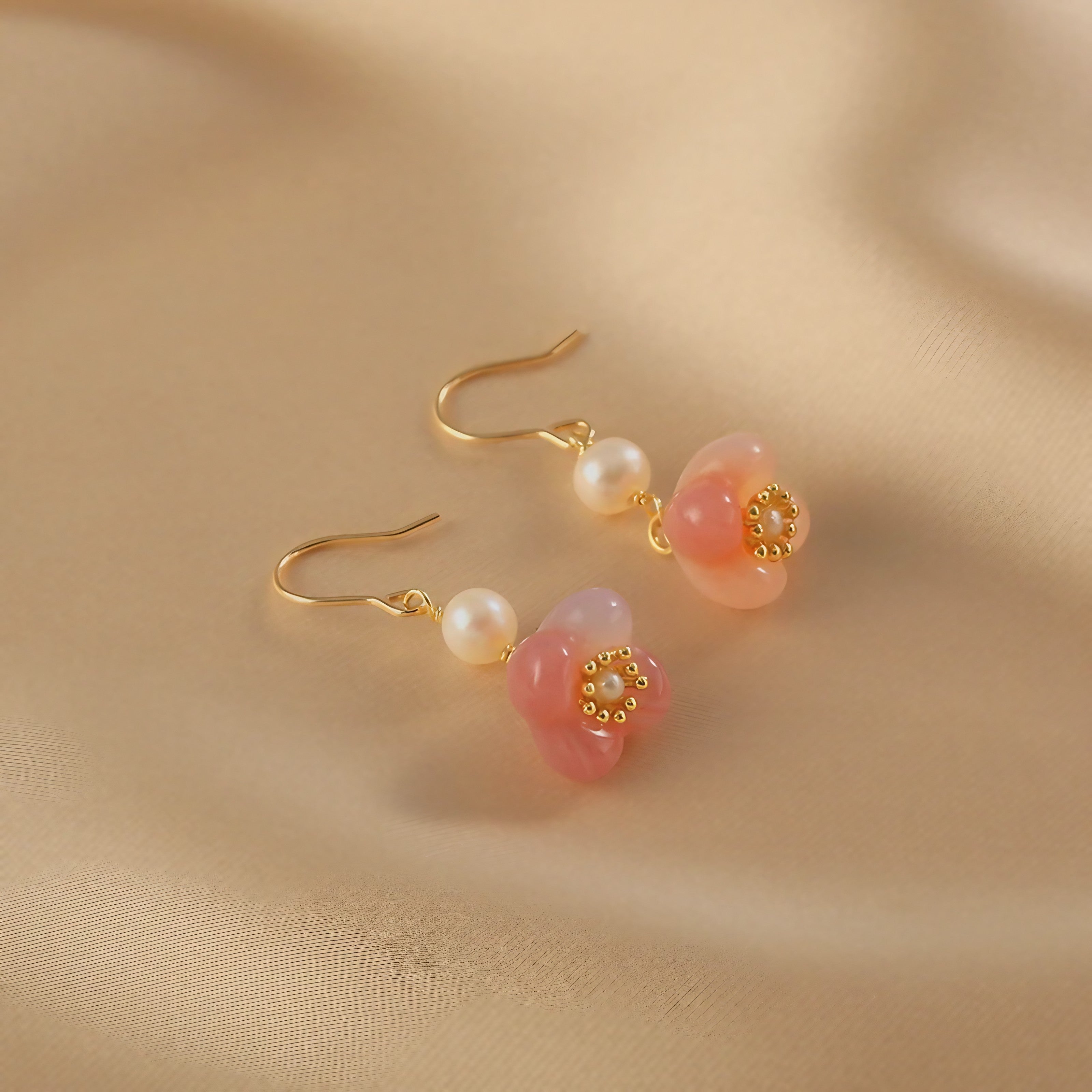 Cherry Pearl Earrings
