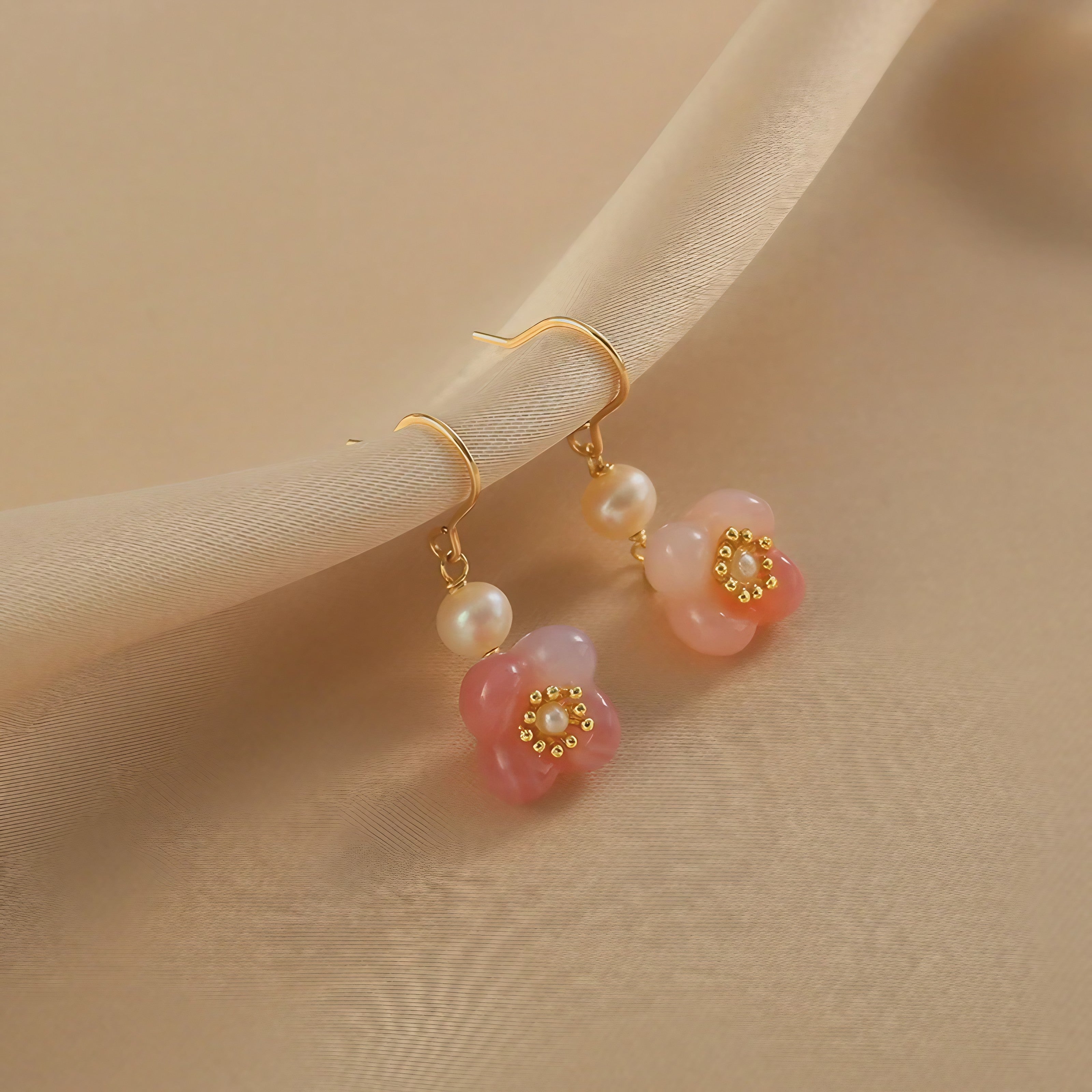 Cherry Pearl Earrings