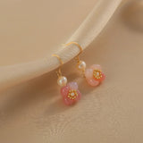 Cherry Pearl Earrings