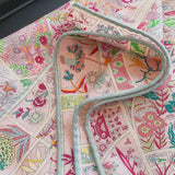 Chic Botanical Collage Scarf