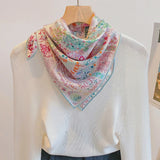 Chic Botanical Collage Scarf
