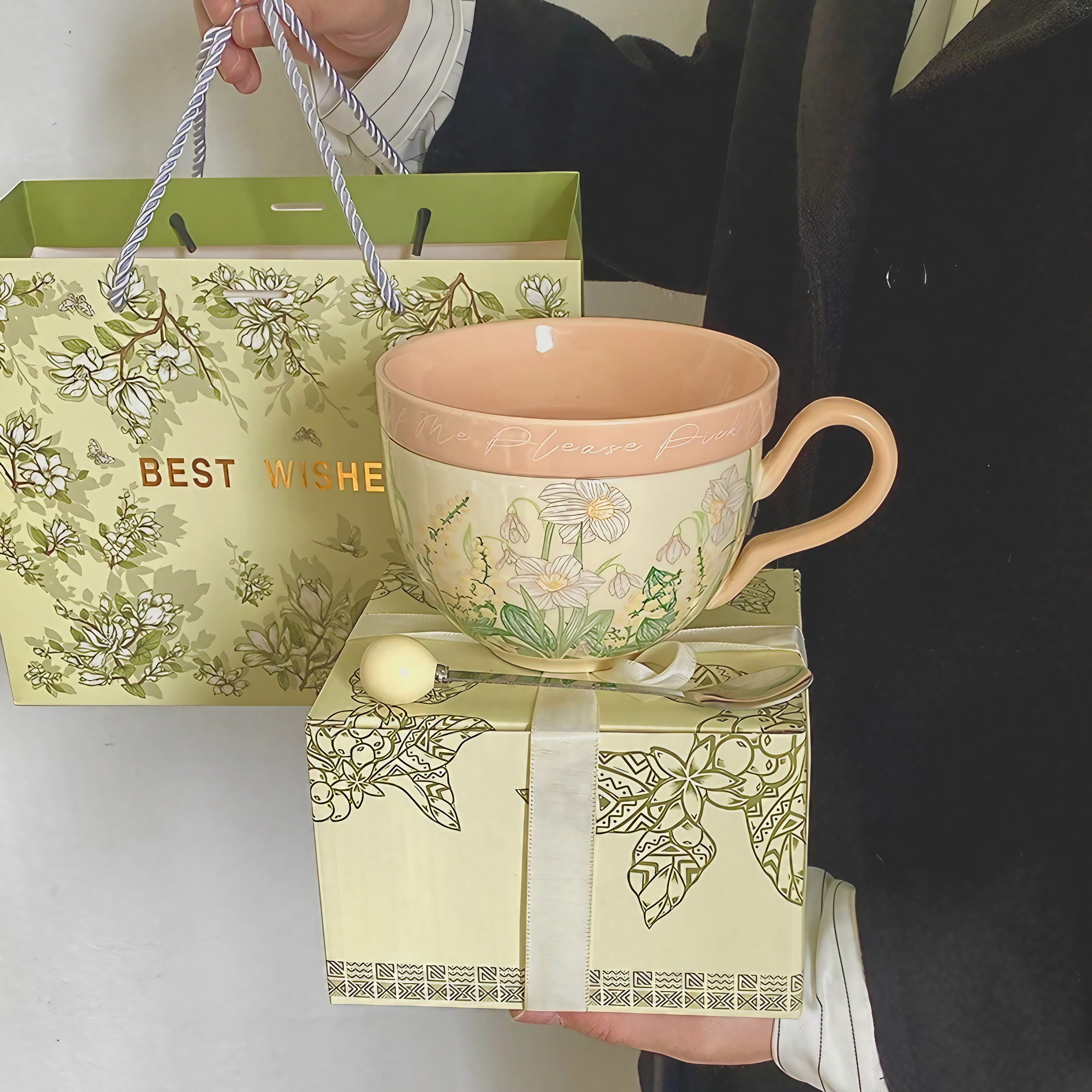 Chic Botanical Muse Mugs