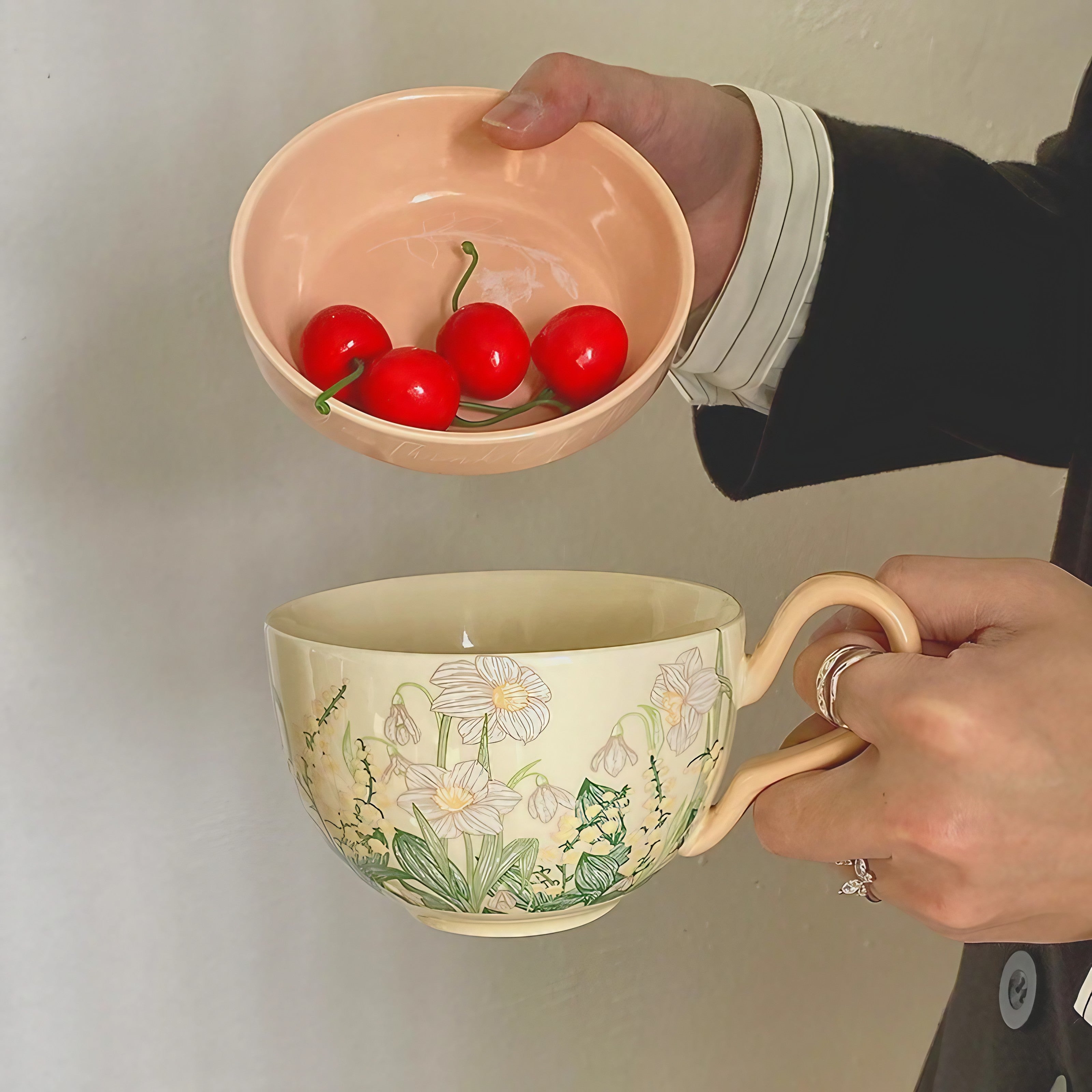 Chic Botanical Muse Mugs