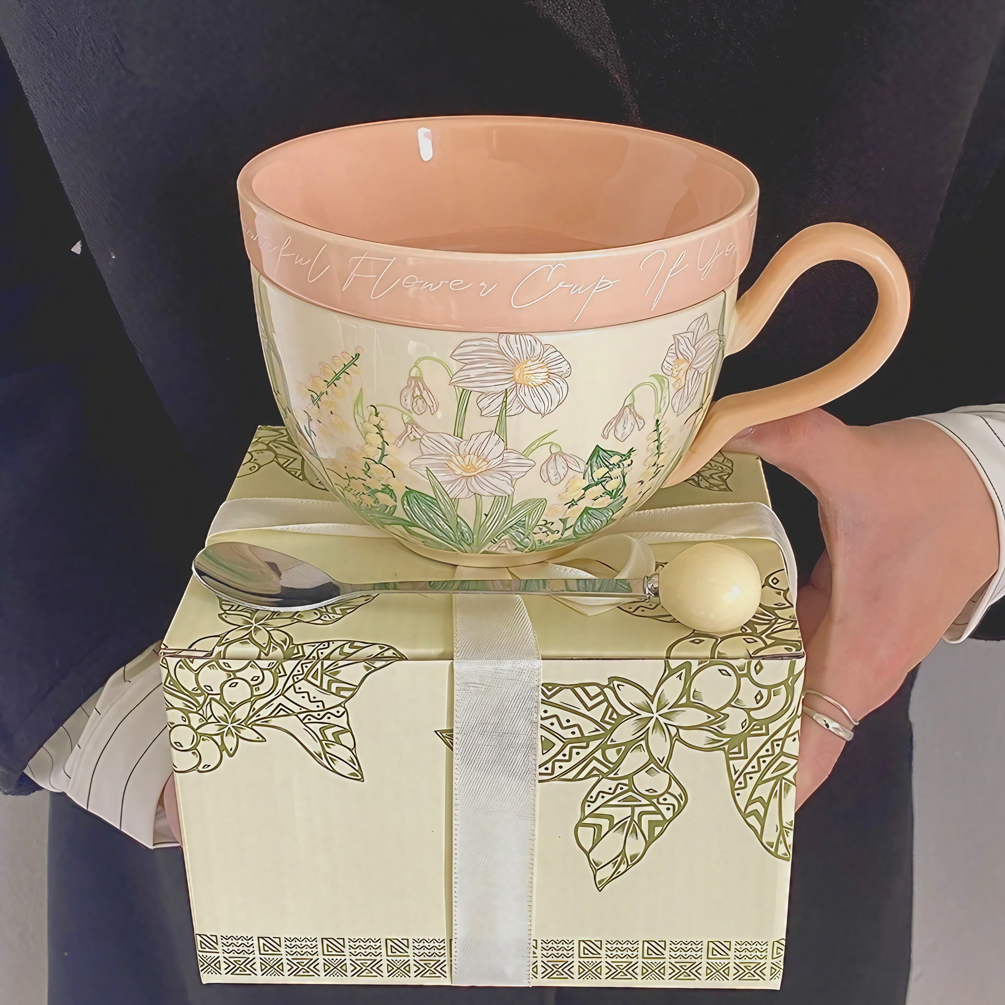 Chic Botanical Muse Mugs
