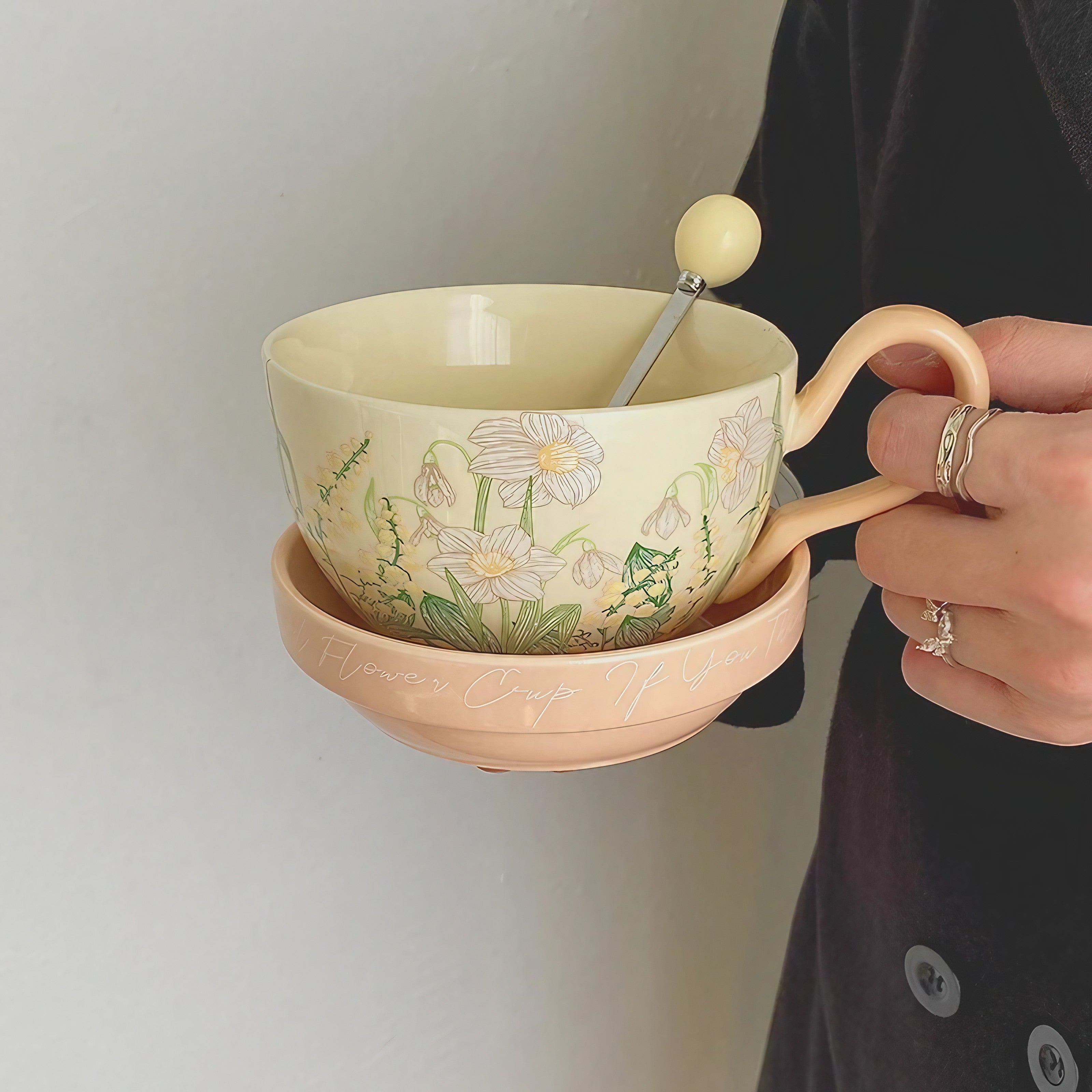 Chic Botanical Muse Mugs