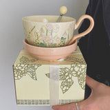 Chic Botanical Muse Mugs