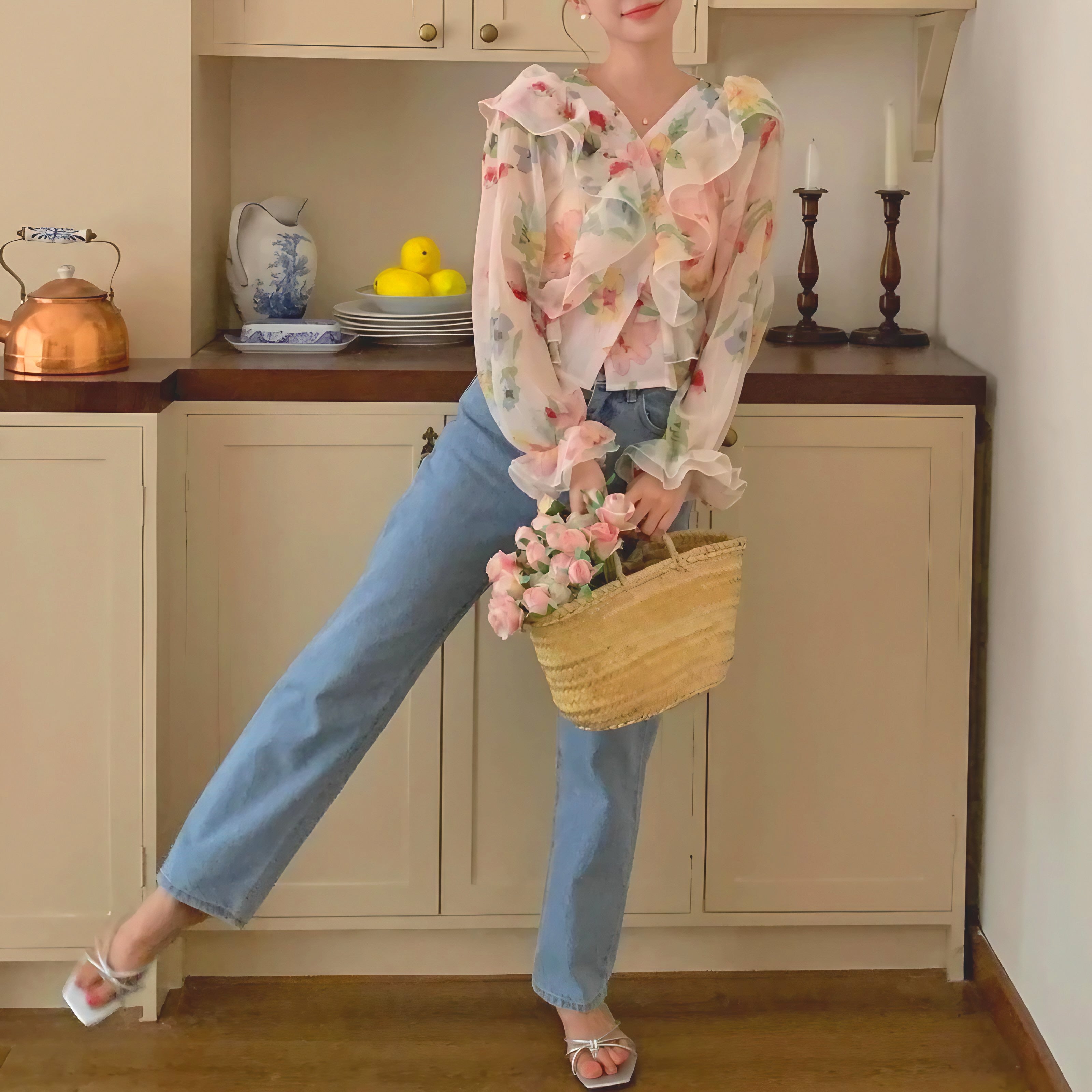 Chiffon Garden Blouse