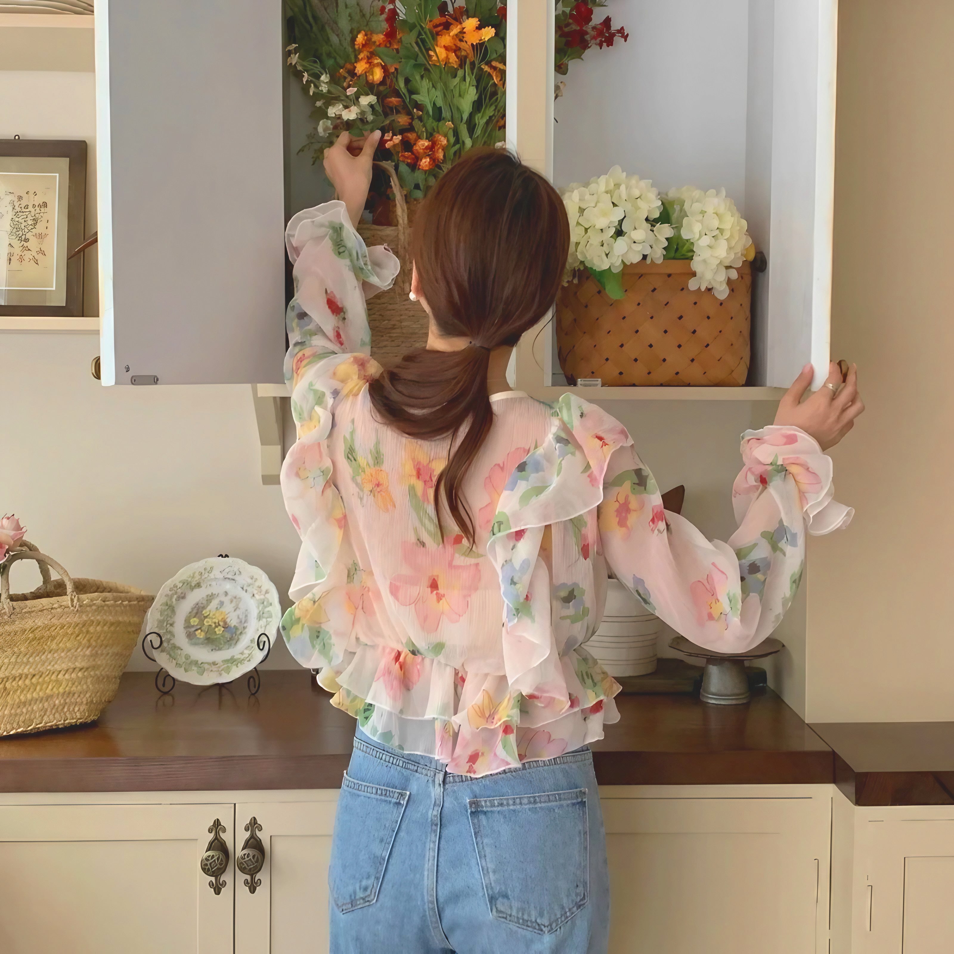 Chiffon Garden Blouse