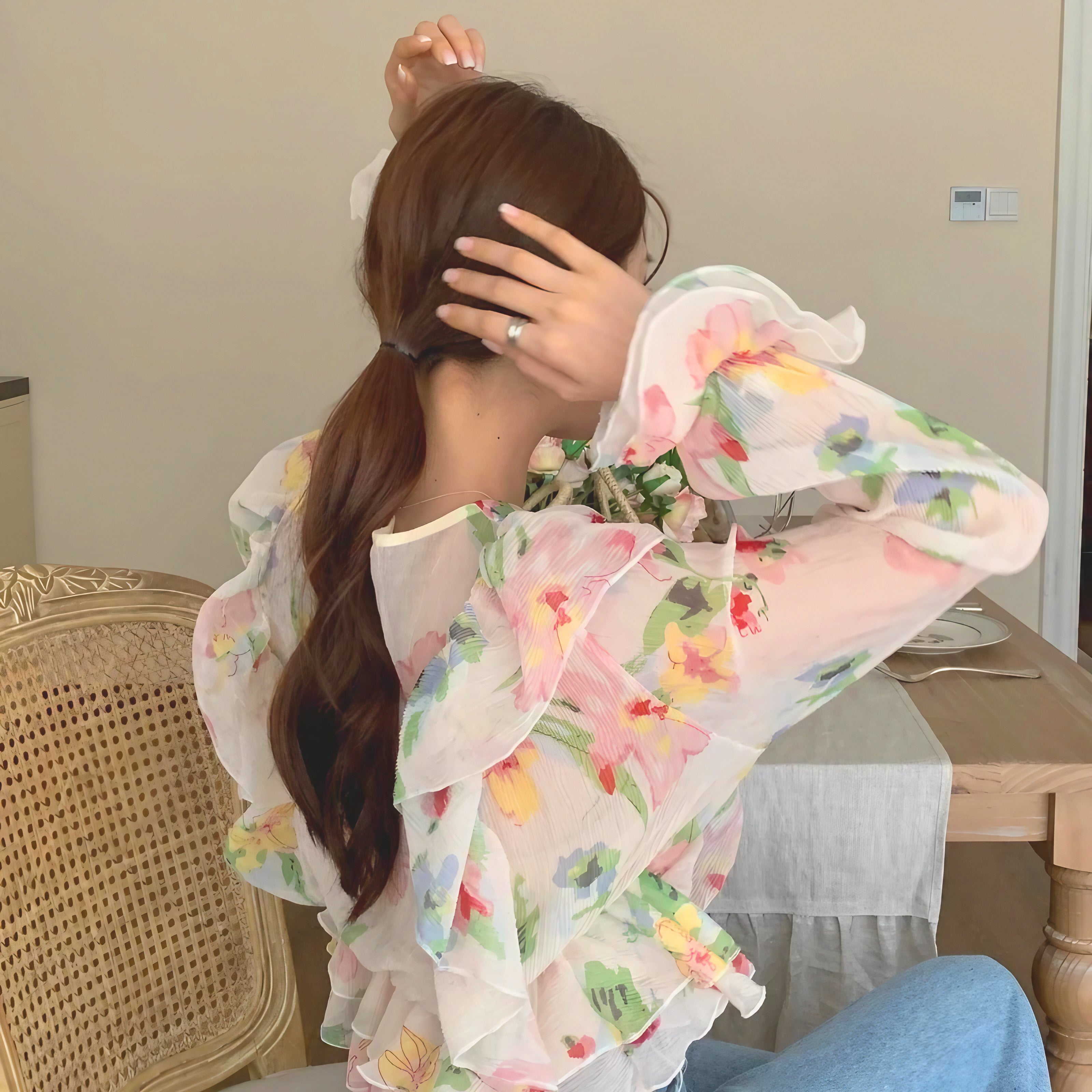 Chiffon Garden Blouse
