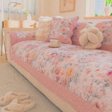 Cloud Petal Quilted Sofa Covers