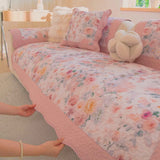 Cloud Petal Quilted Sofa Covers