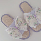 Coquette Floral Slippers
