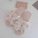 Coquette Floral Slippers