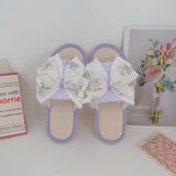 Coquette Floral Slippers