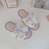 Coquette Floral Slippers