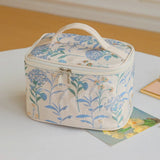 Coral Bloom Cosmetic Bag