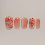 Coral Garden Nails