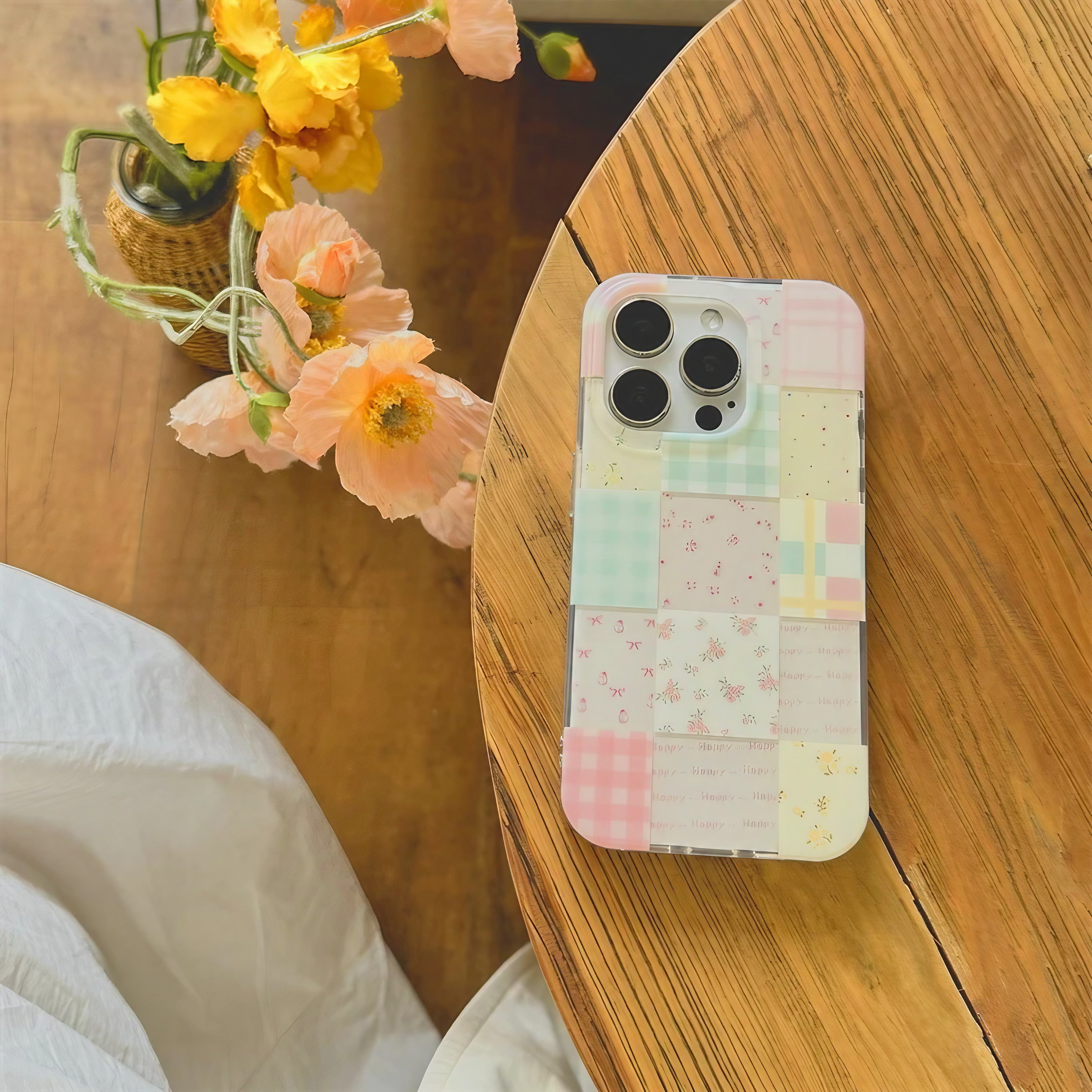 Cottage Quilt Floral Case