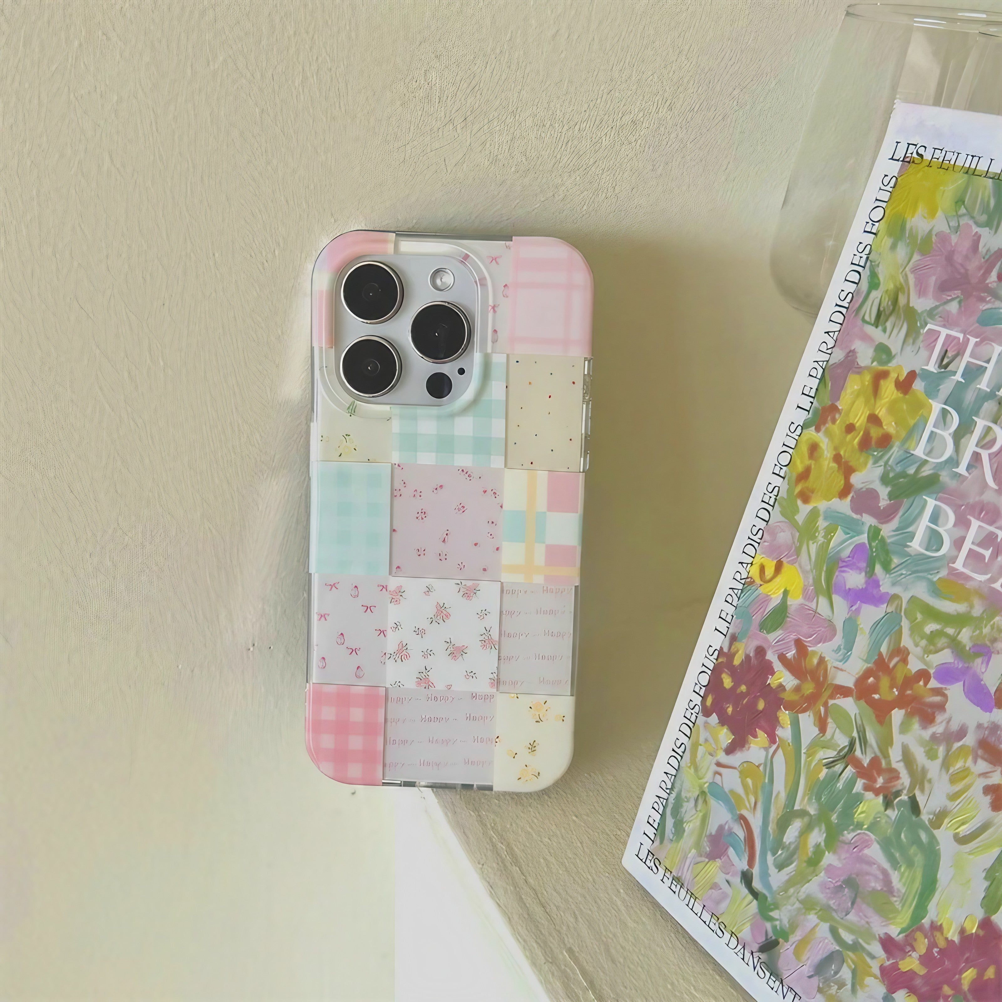 Cottage Quilt Floral Case