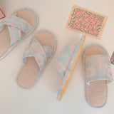 Cottage Rose Slippers