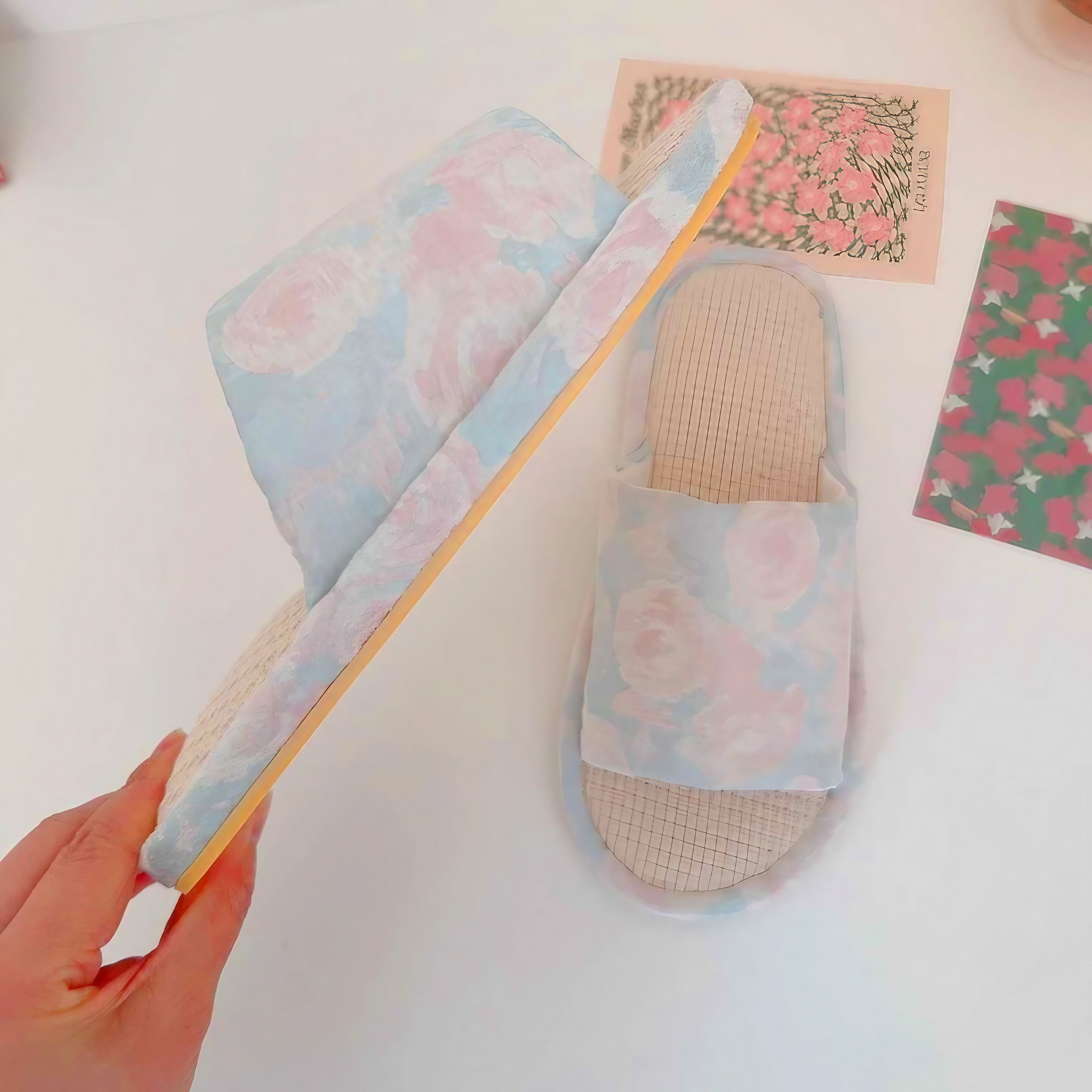 Cottage Rose Slippers