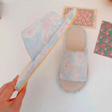 Cottage Rose Slippers