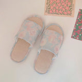 Cottage Rose Slippers