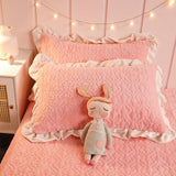 Cotton Ruffle Pillowcase