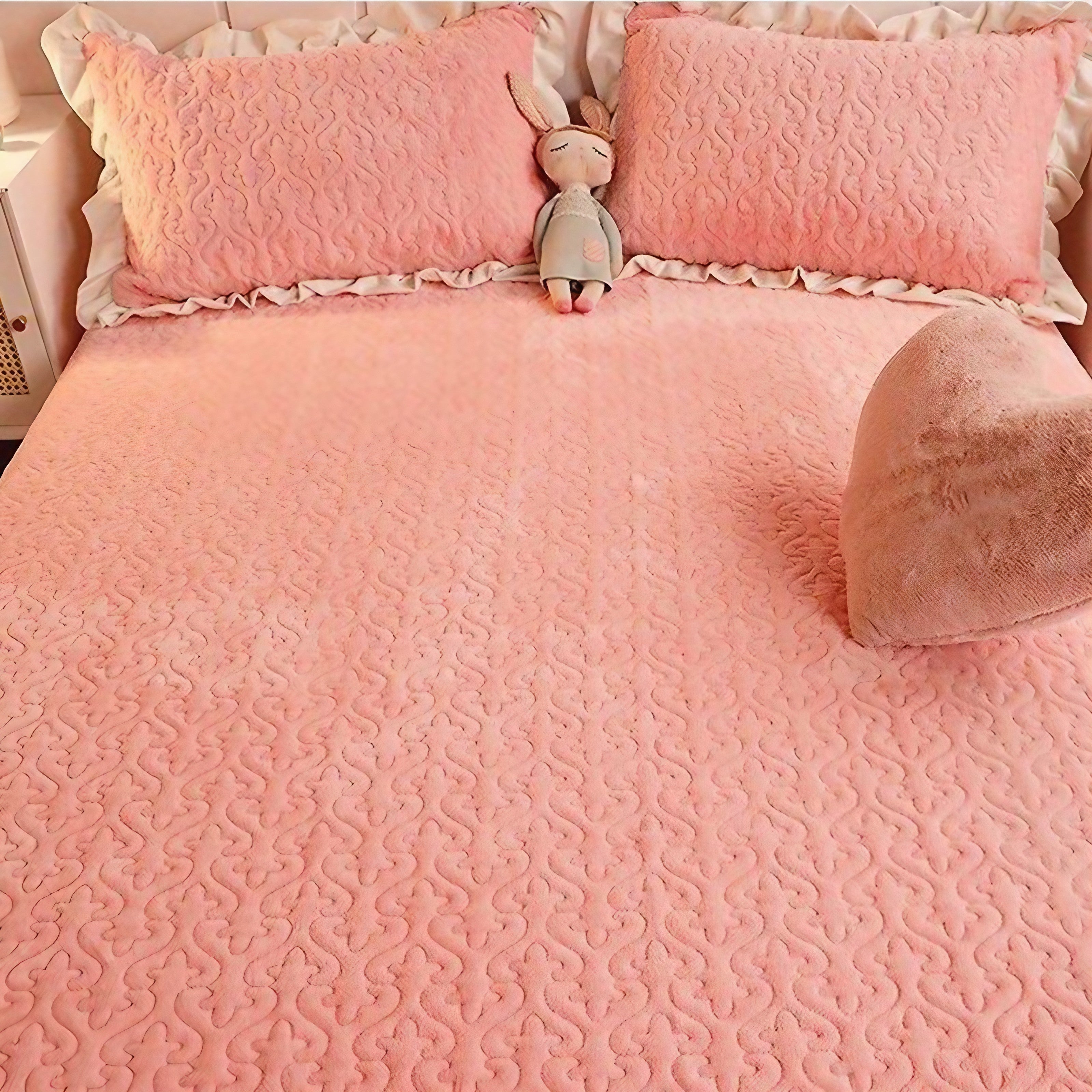Cotton Ruffle Pillowcase