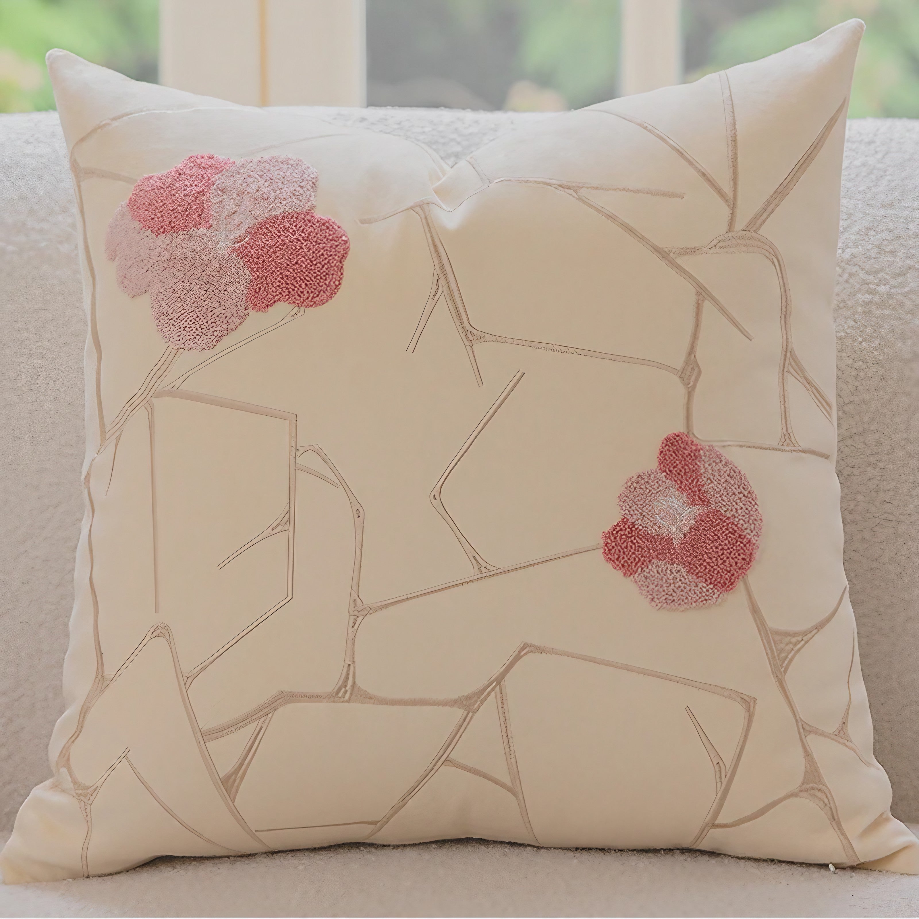 Pink Harmony Cushion Covers