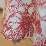 Crimson Safari Tablecloth