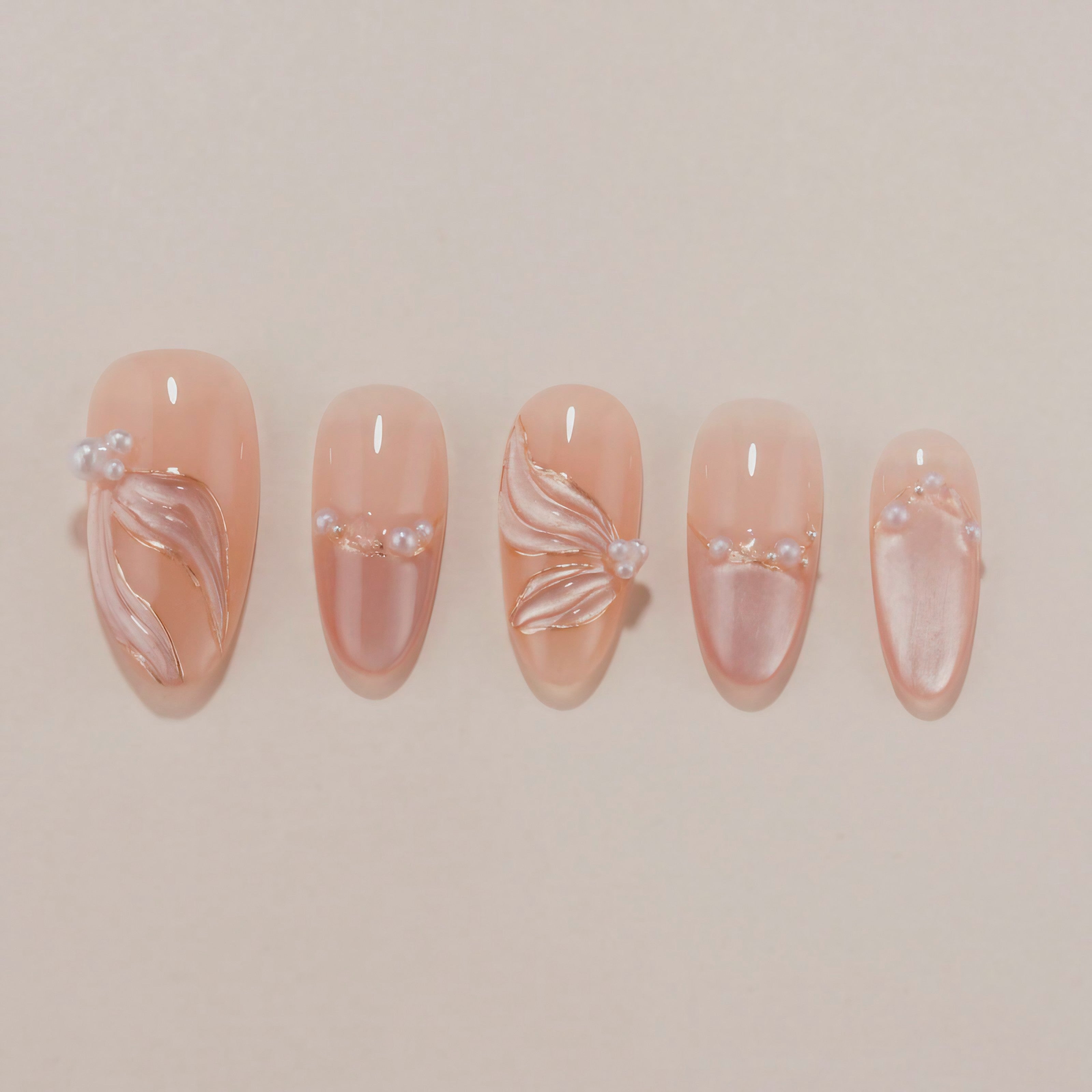 Crystal Petal Nails