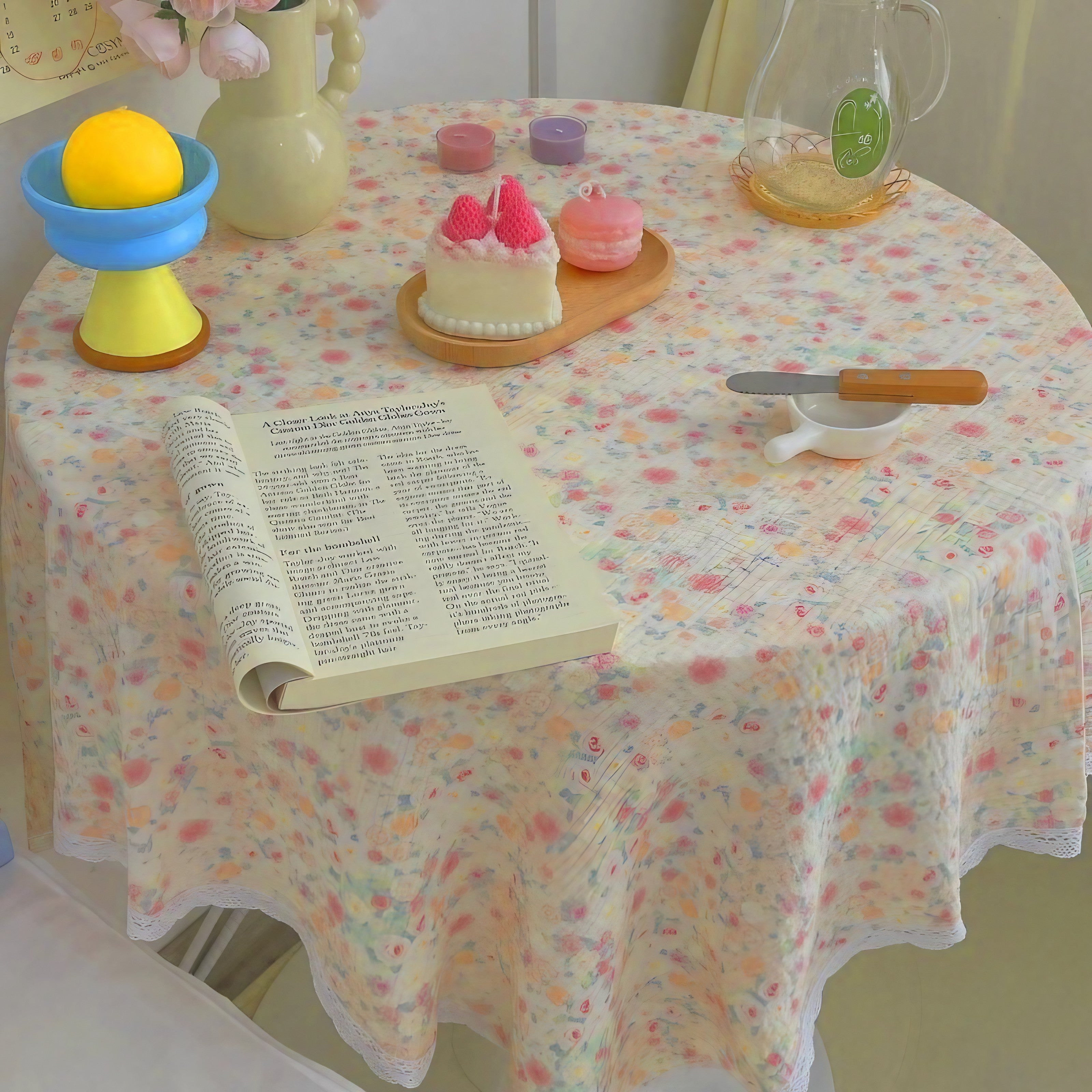 Sweet Garden Picnic Tablecloth