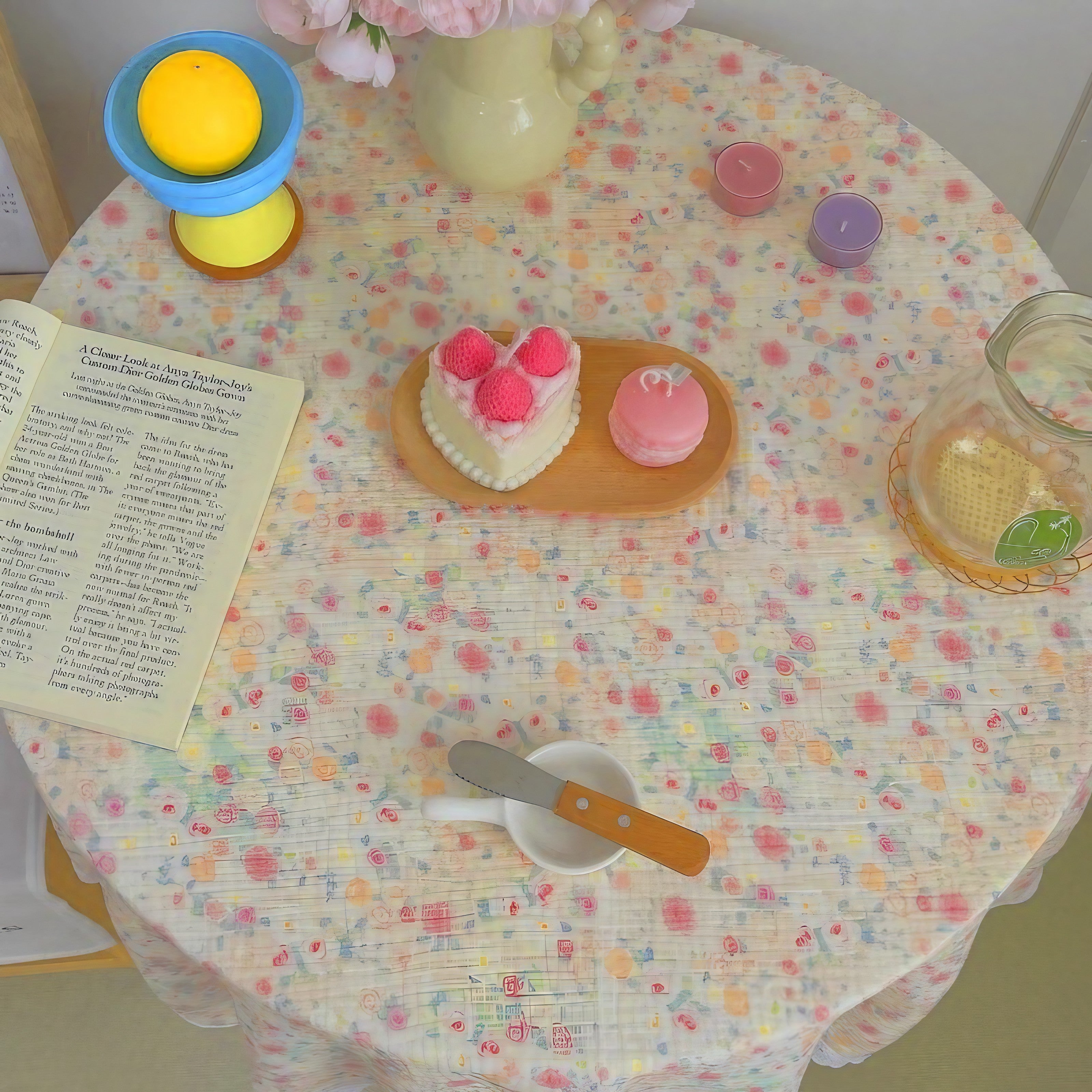 Sweet Garden Picnic Tablecloth