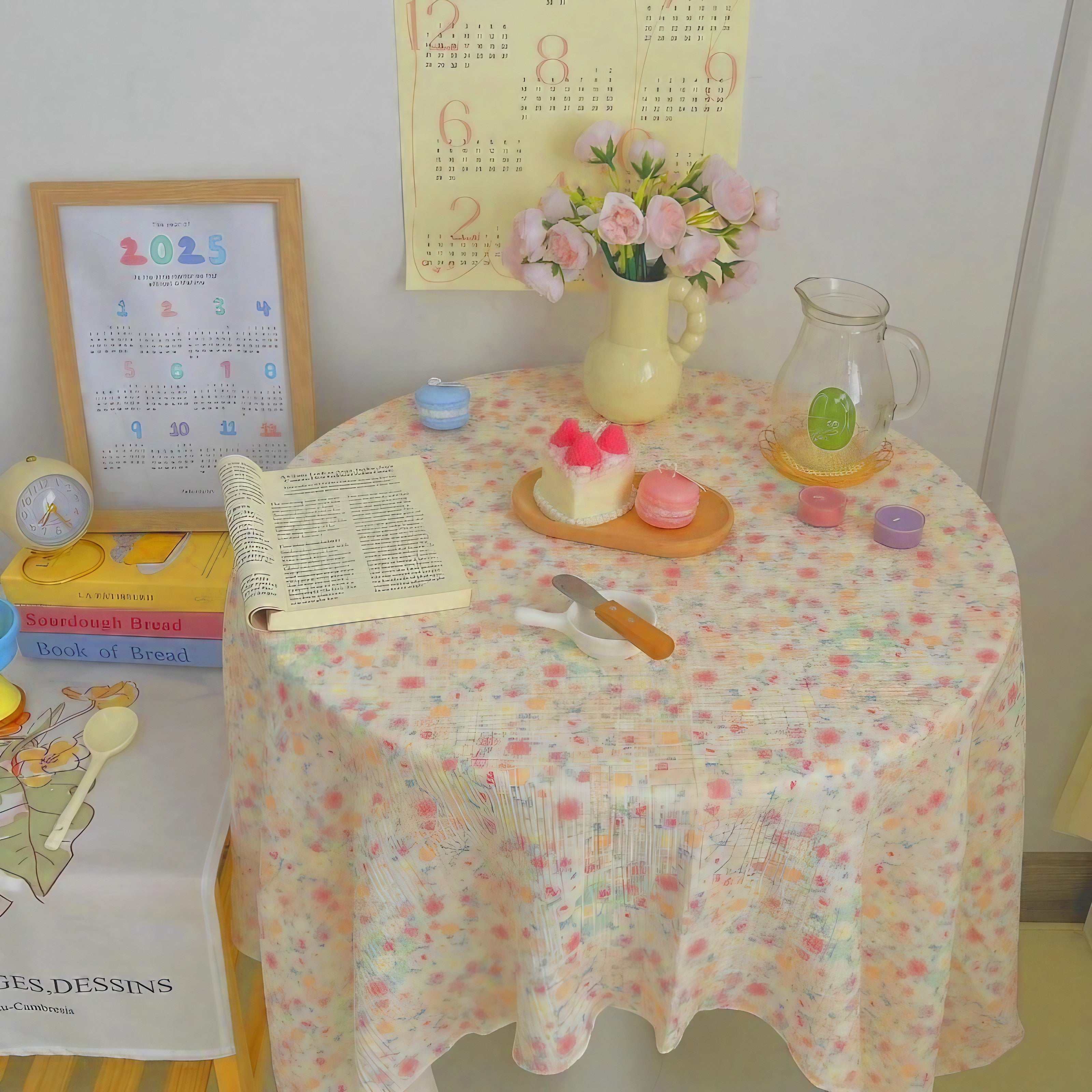 Sweet Garden Picnic Tablecloth