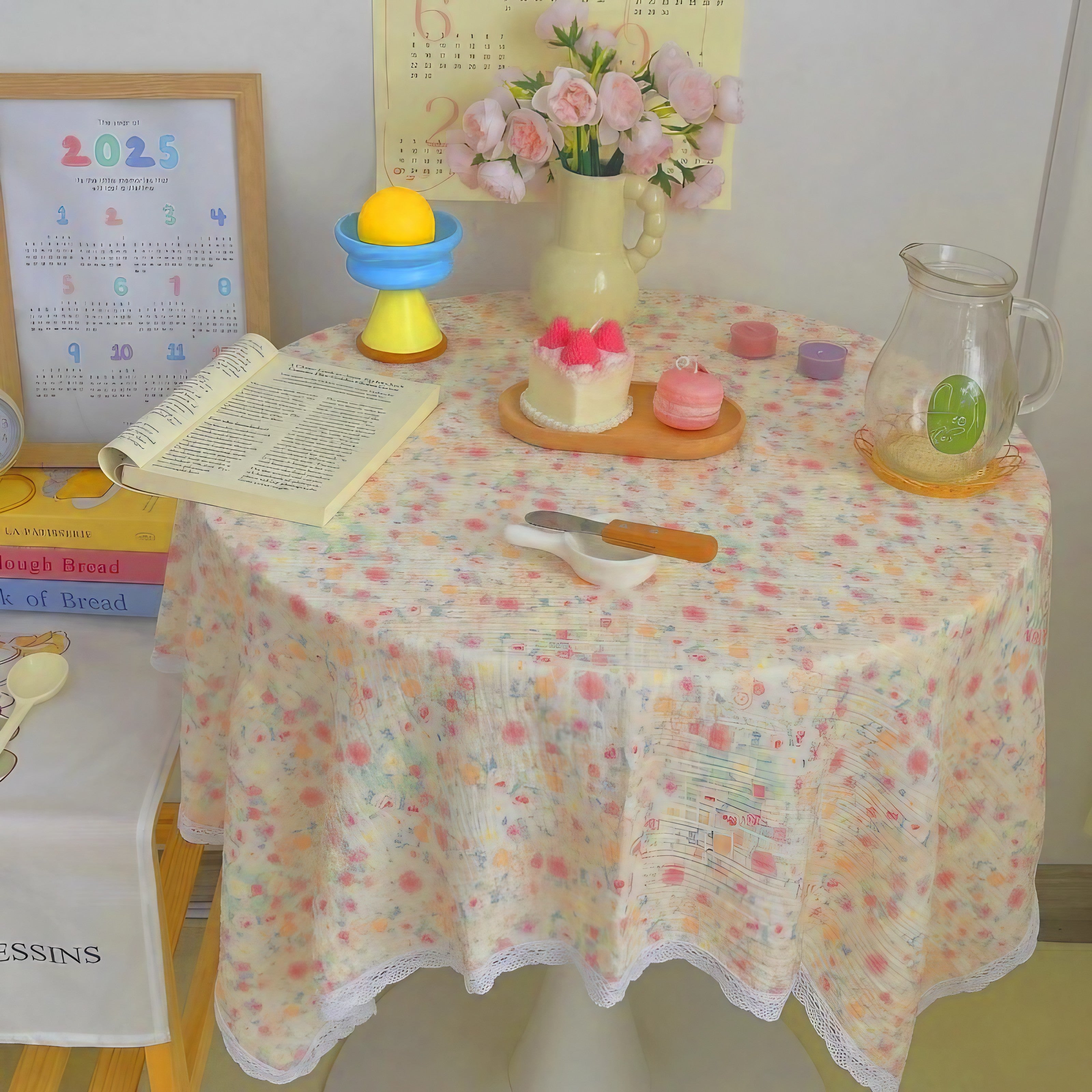Sweet Garden Picnic Tablecloth