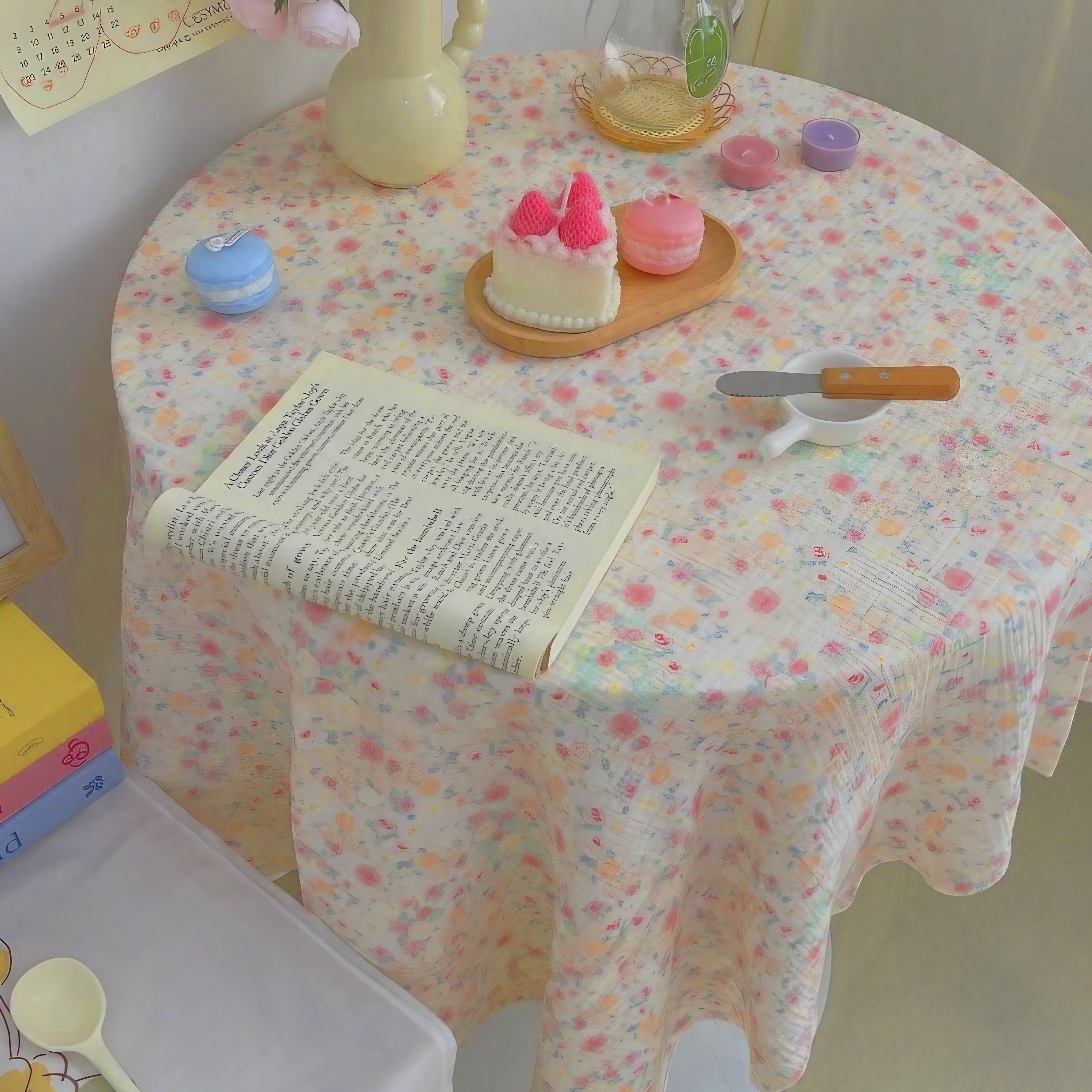 Sweet Garden Picnic Tablecloth