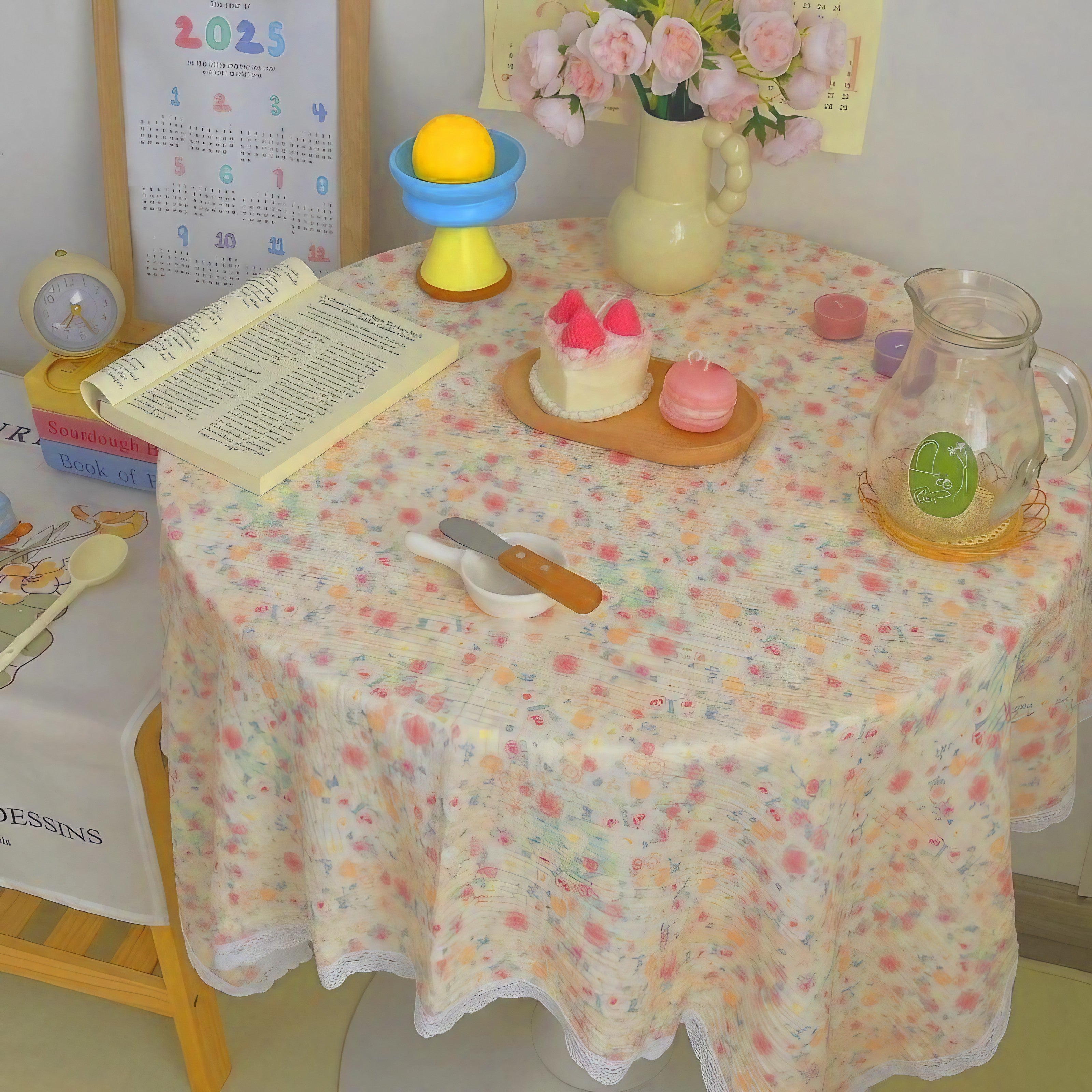 Sweet Garden Picnic Tablecloth
