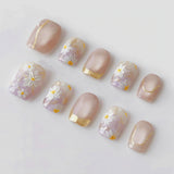 Floral Whisper Nails