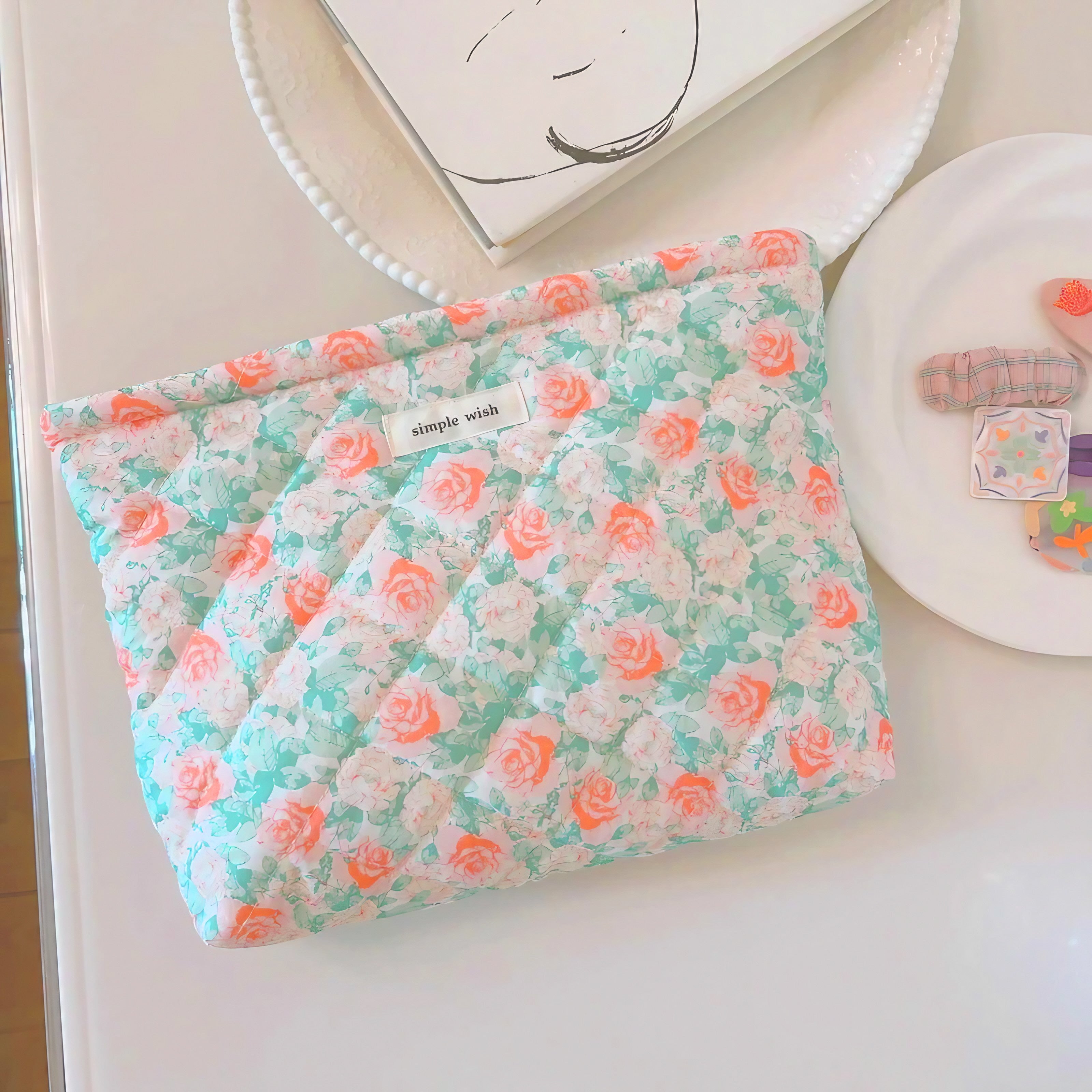 Dreamy Petals Pouch