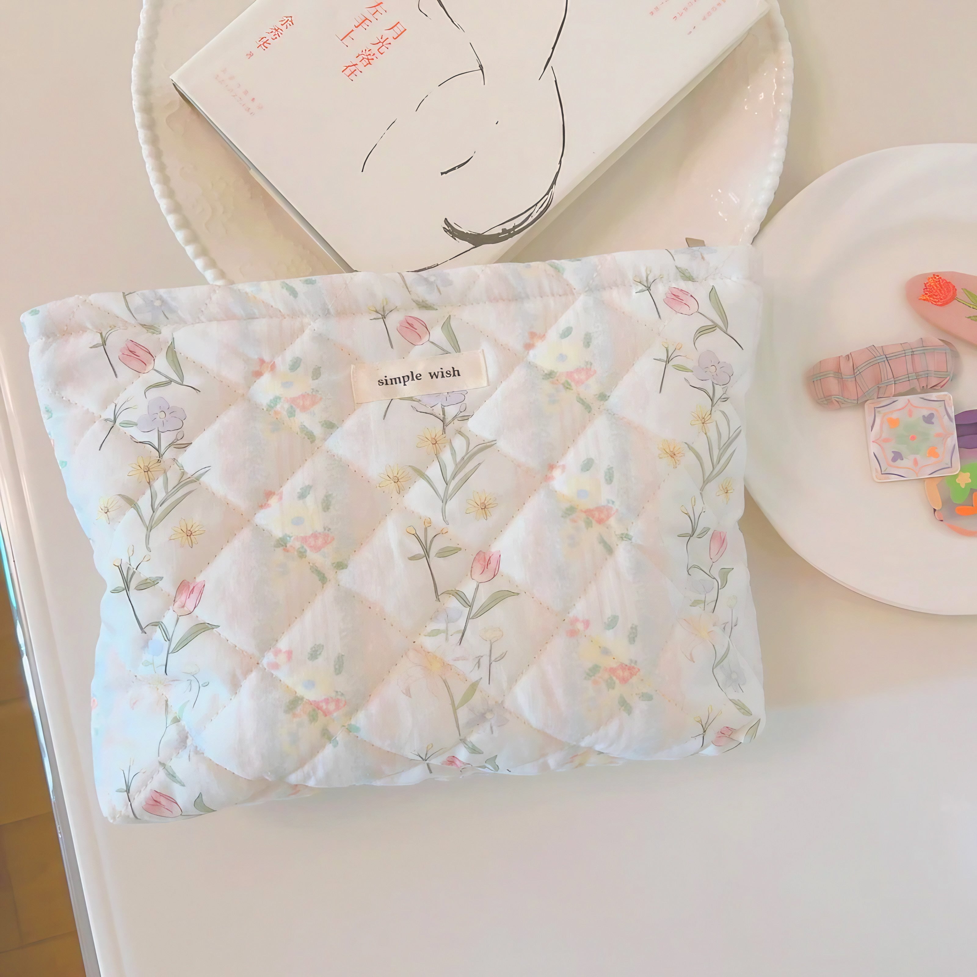Dreamy Petals Pouch