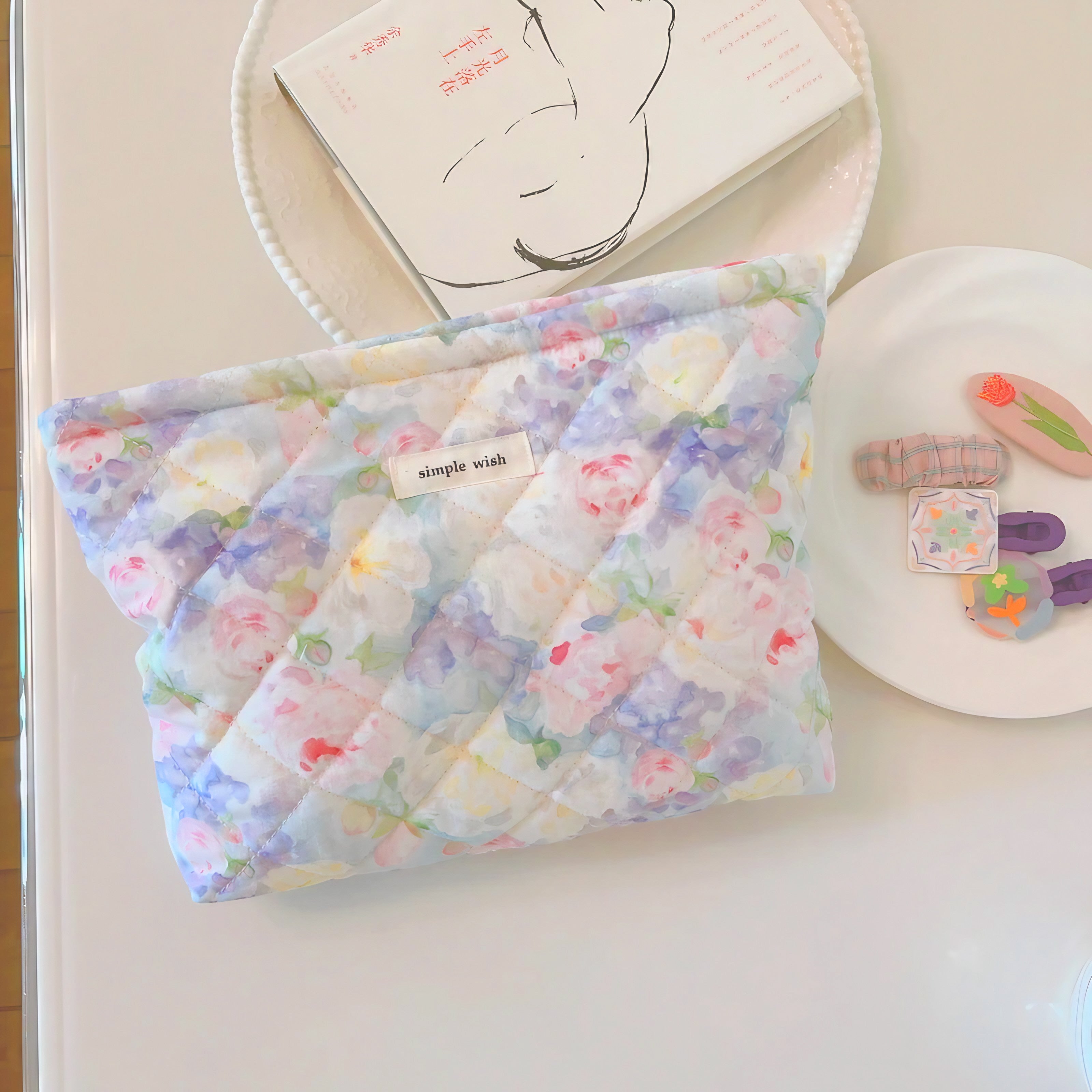 Dreamy Petals Pouch