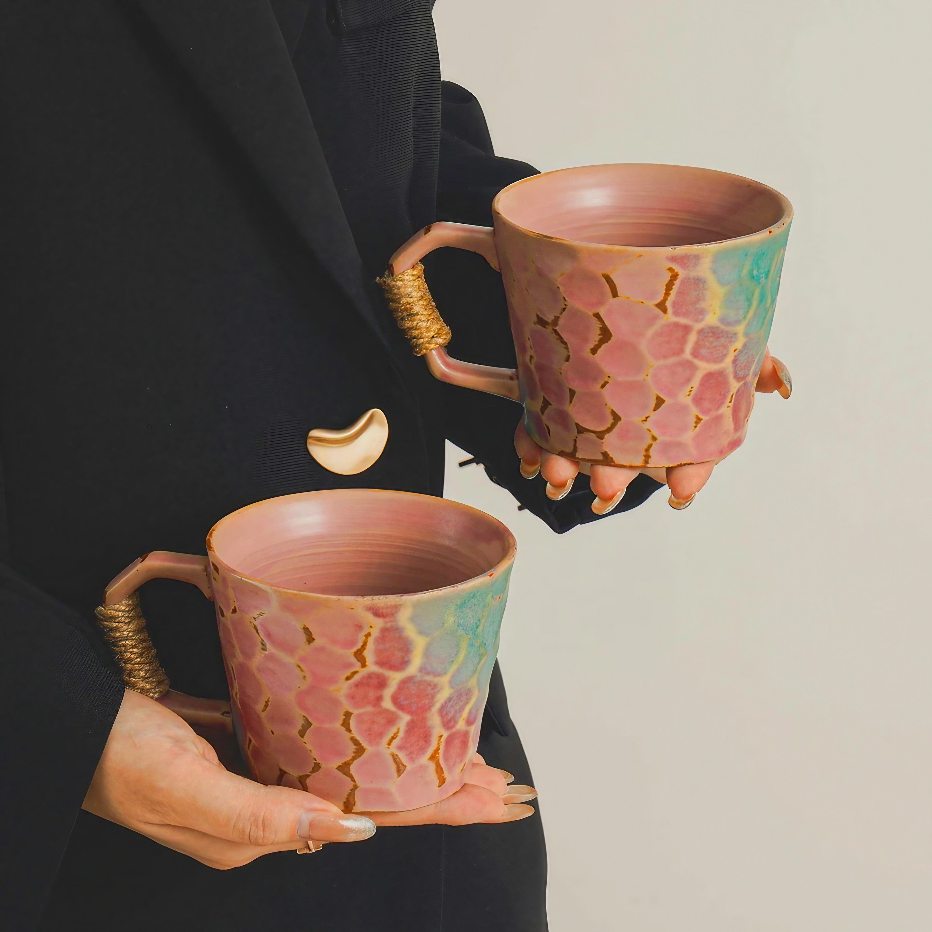 Enchanted Garden Pottery Mug