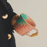Enchanted Garden Pottery Mug