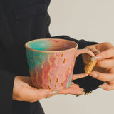 Enchanted Garden Pottery Mug