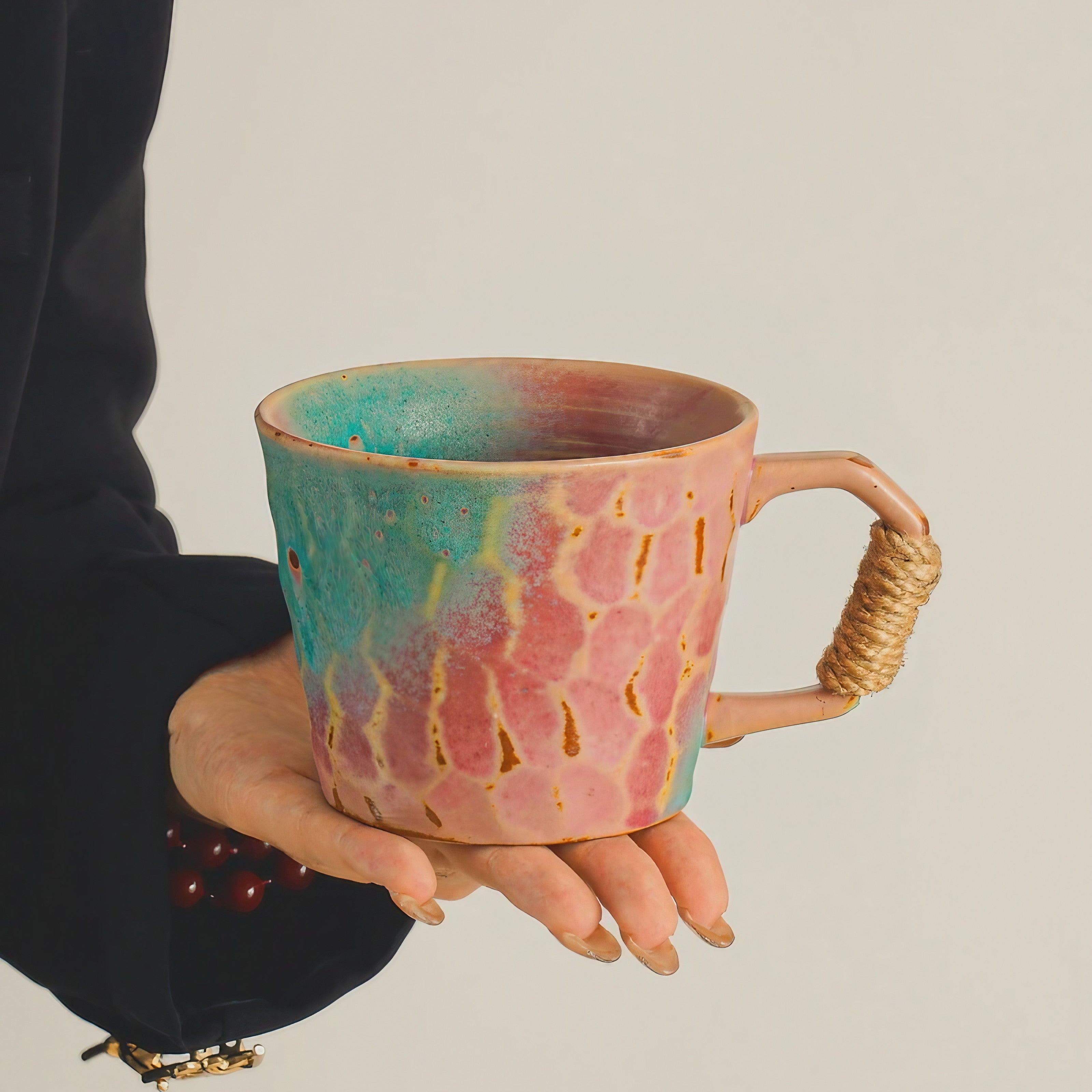 Enchanted Garden Pottery Mug