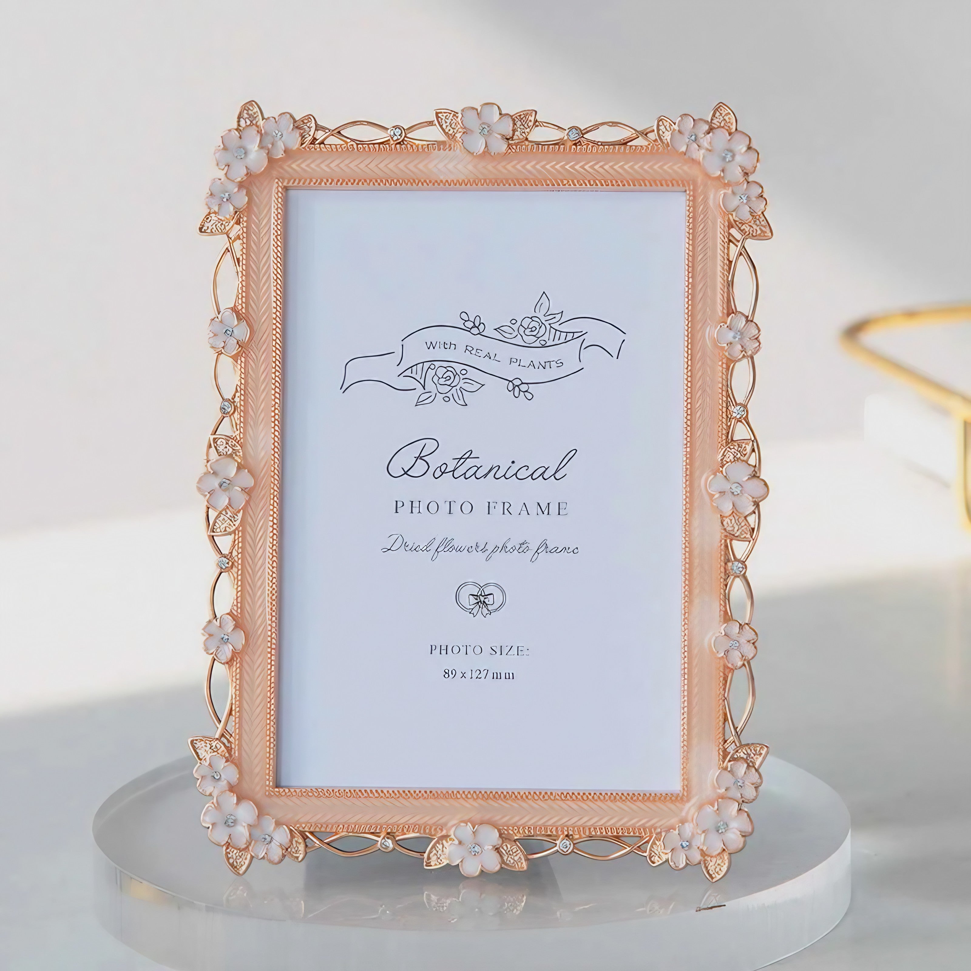 Everlasting Floral Frame